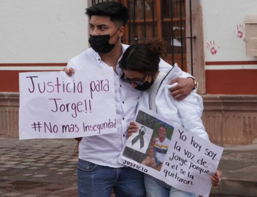 Marchan para exigir justicia por Jorge, joven fallecido tras ser golpeado