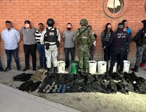 Capturan a 10 integrantes de un célula delictiva en Calera